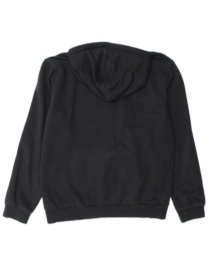 PUMA muška majica s kapuljačom srednje veličine, crni pamuk