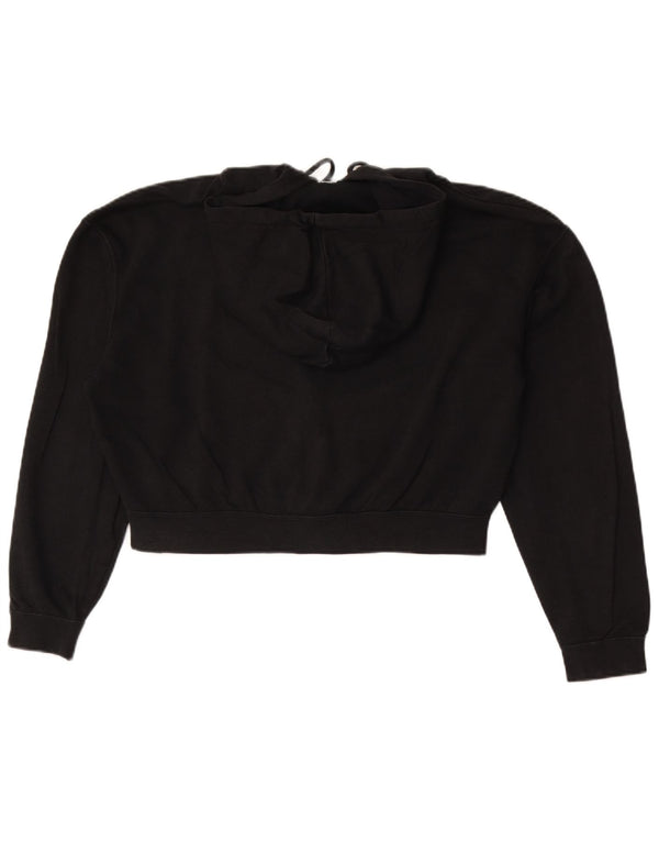 Nike ženski kratki pulover s kapuljačom s patentnim zatvaračem UK 10 Small Black Colourblock