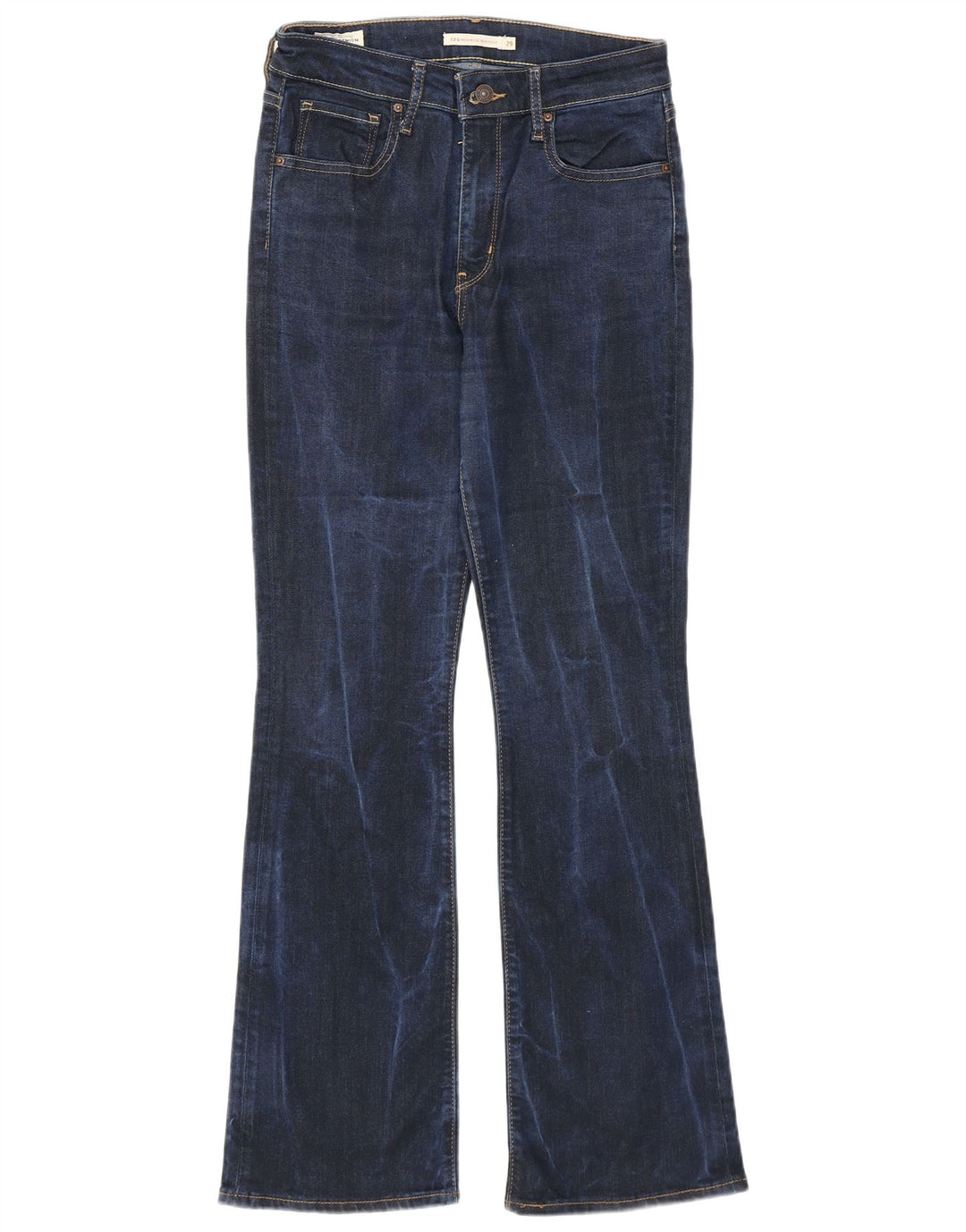 Levi's ženske 725 traperice visokog rasta W29 L30 tamnoplavi liocel