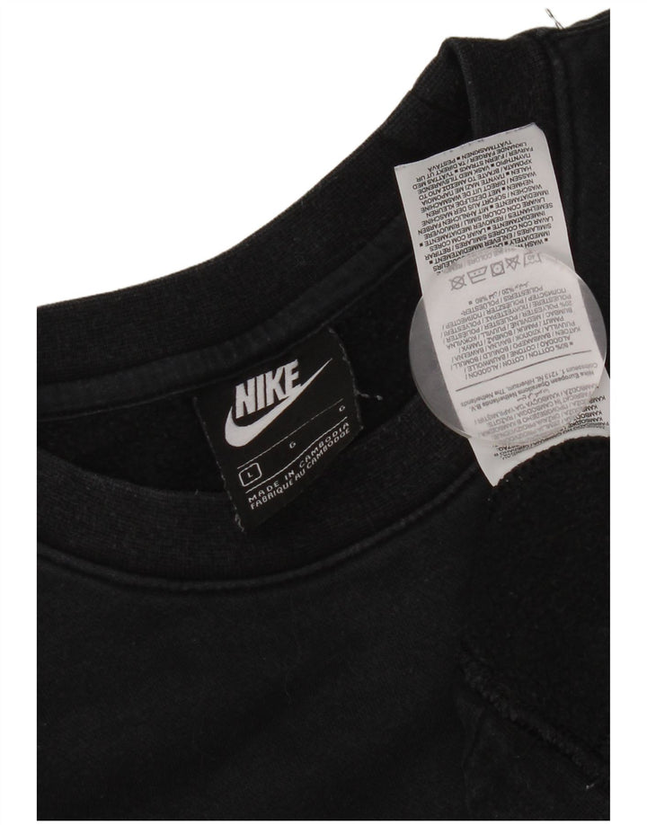 NIKE Muška majica s velikim crnim pamukom