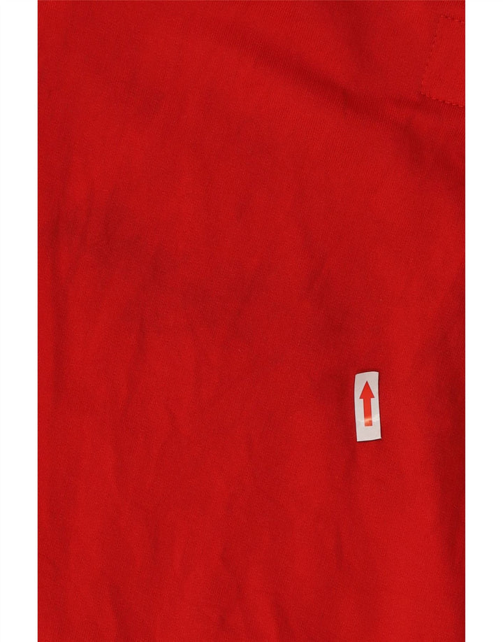 Vans Boys majica s kapuljačom s kapuljačom 10-11 godina srednje crvene boje