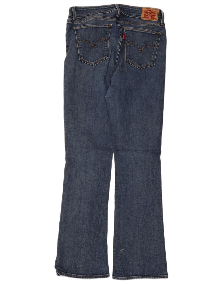 Levi's ženske 715 Bootcut traperice W30 L30 plavi pamuk