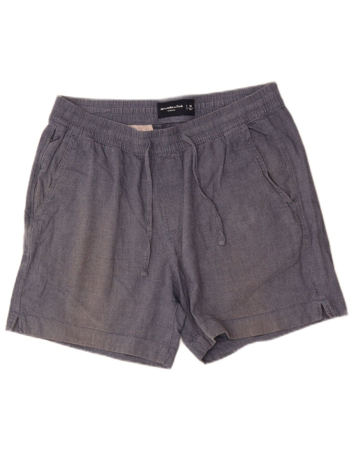 Abercrombie & Fitch ženske chino kratke hlače srednje veličine W32 mornarsko plave s hrbat zubom
