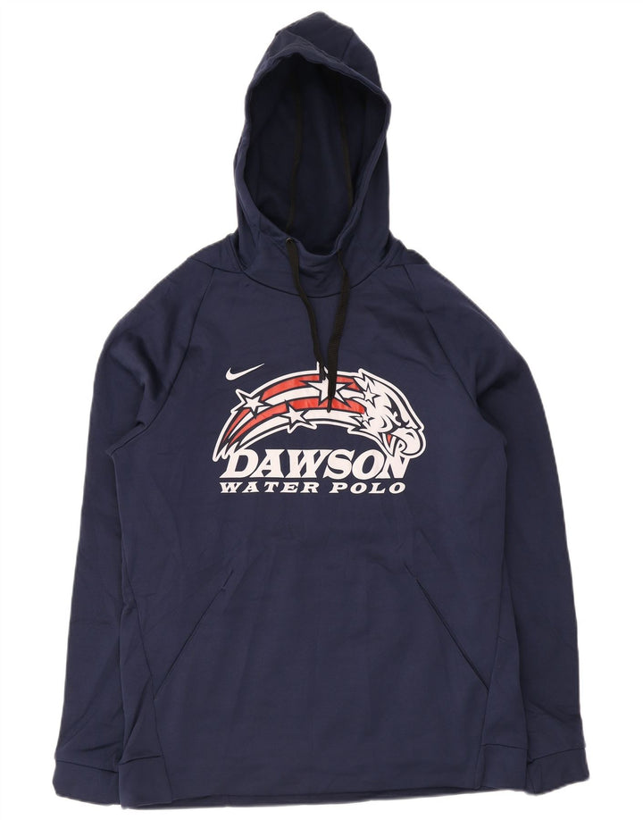 Nike muška majica s kapuljačom Dawson Graphic, veliki tamnoplavi poliester
