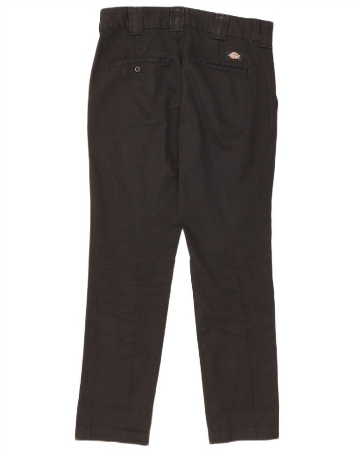 DICKIES Muške uske chino hlače W30 L30 crni poliester