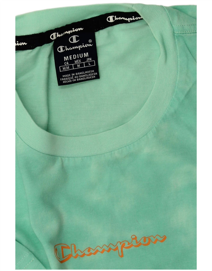 CHAMPION Muška majica kratkih rukava Medium Green Tie Dye