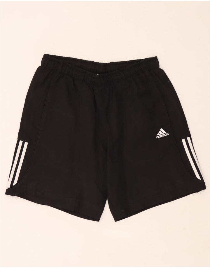Adidas muške sportske kratke hlače Climalite, veliki crni poliester