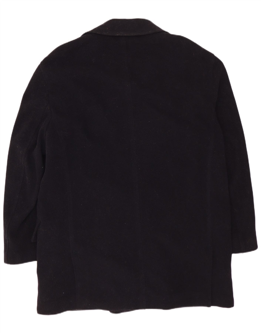 VINTAGE muški kaput s dvorednim kopčanjem IT 50 velika tamnoplava vuna