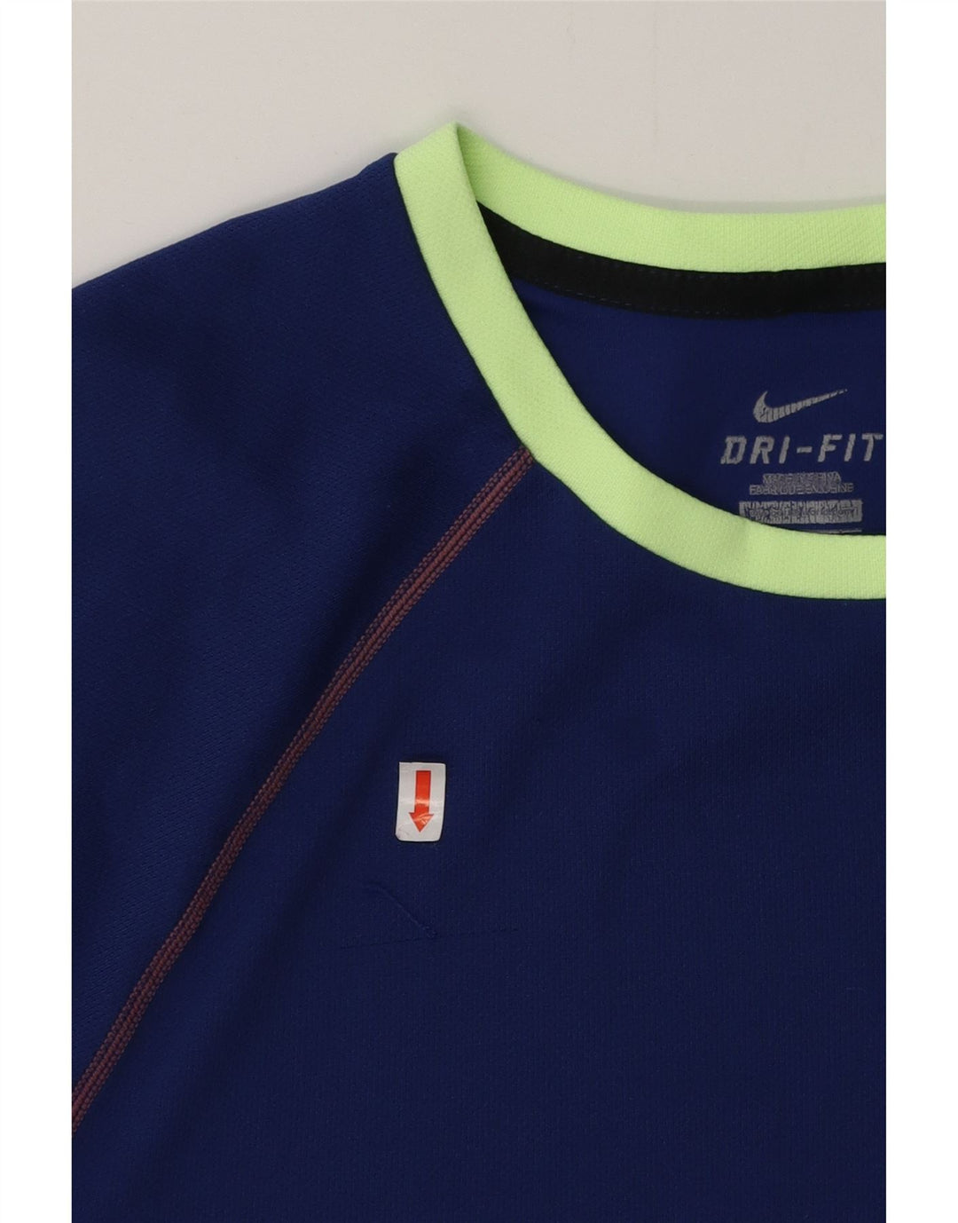 NIKE muška Dri Fit majica kratkih rukava mala plava poliesterska