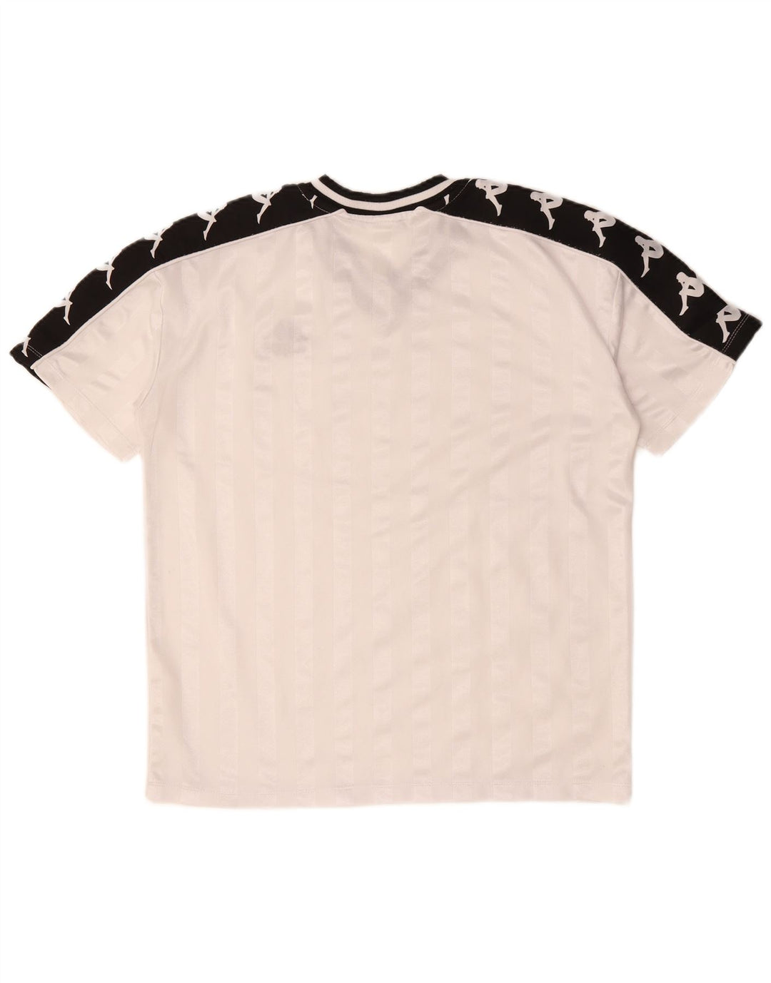 KAPPA muška grafička majica kratkih rukava srednje bijele boje, poliester