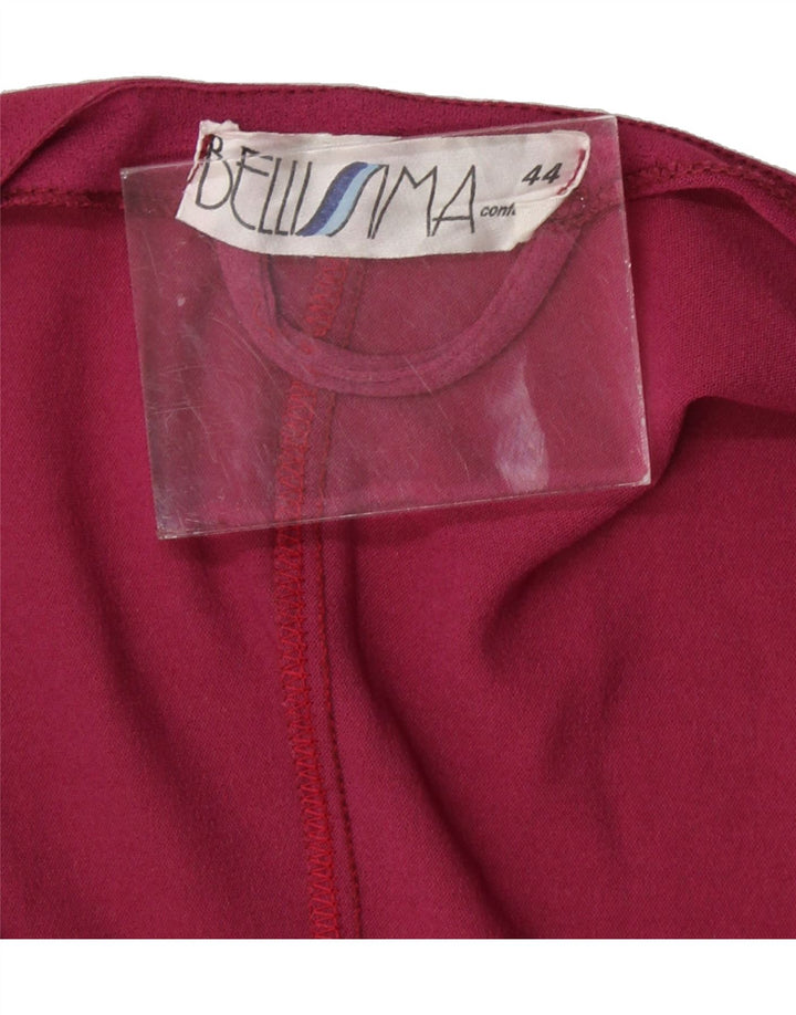 BELLISSIMA Womens Sleeveless A-Line Dress IT 44 Medium Pink Vintage Bellissima and Second-Hand Bellissima from Messina Hembry 