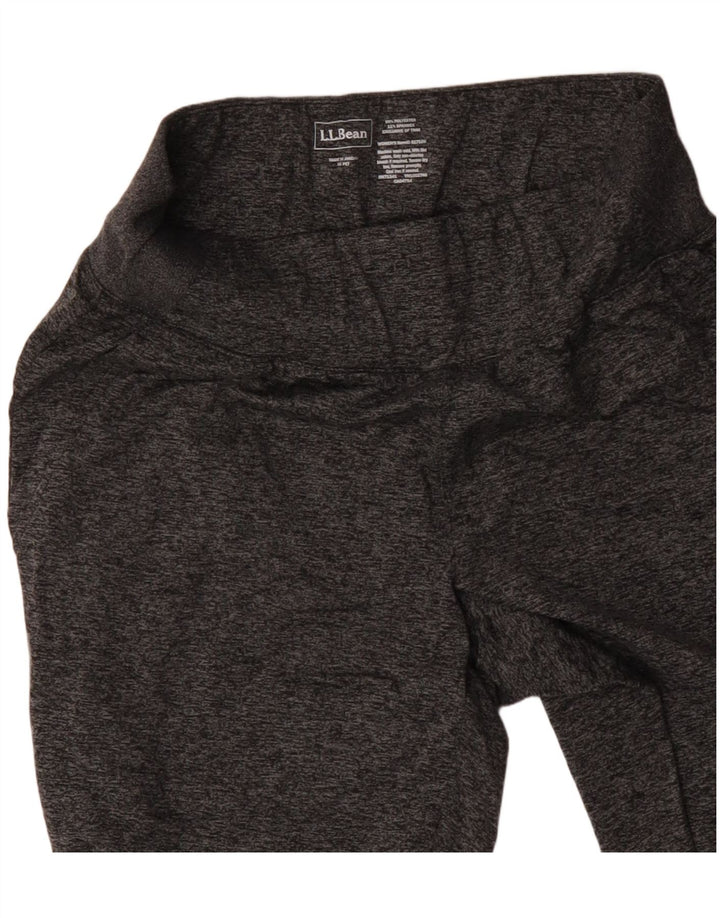 L.L.BEAN Ženska trenirka Hlače Joggers UK 6 XS Sivi flekasti poliester