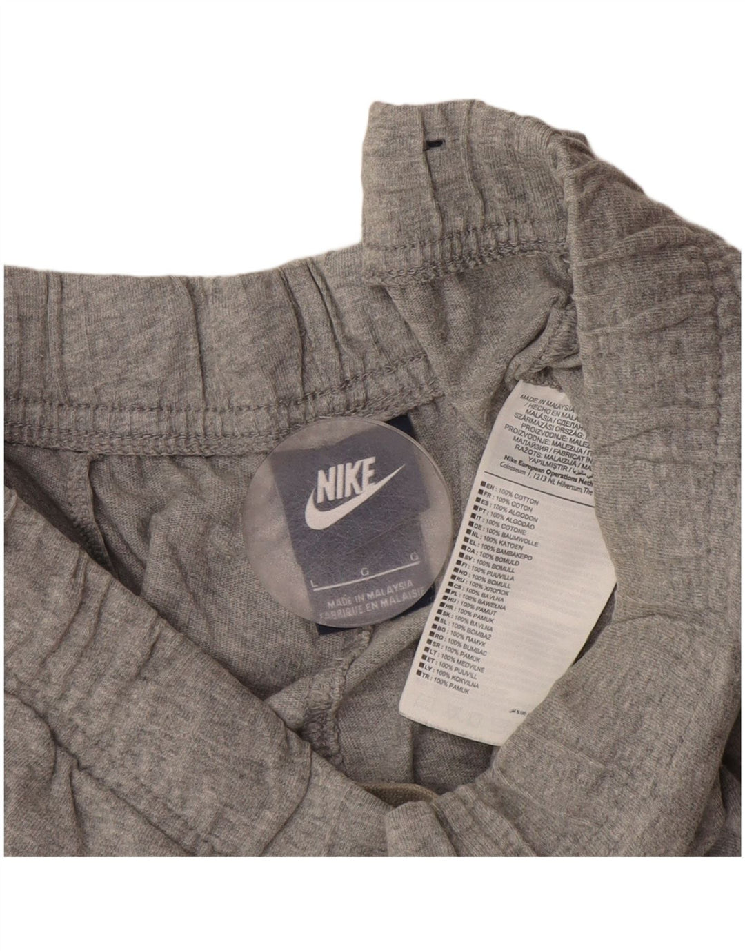 Nike muške sportske kratke hlače veliki sivi flekasti pamuk