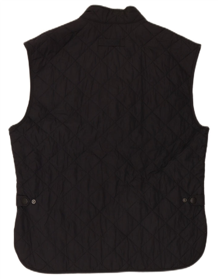 Barbour ženska prošivena jakna UK 18 XL tamnoplavi poliester