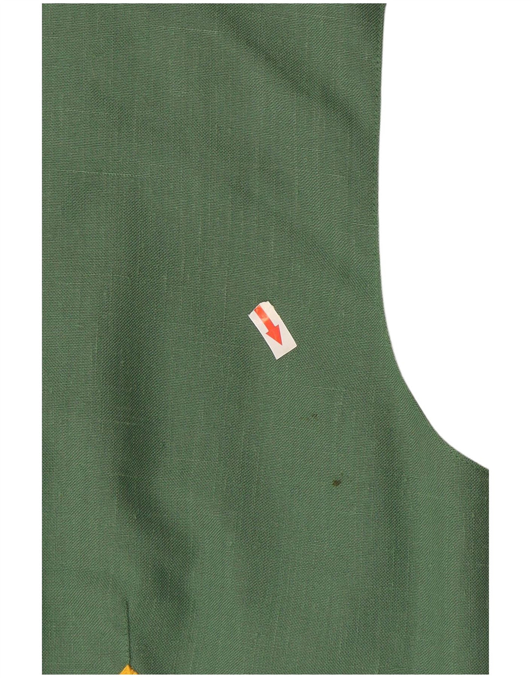 Vintage ženski prsluk IT 48 XL zeleni poliester