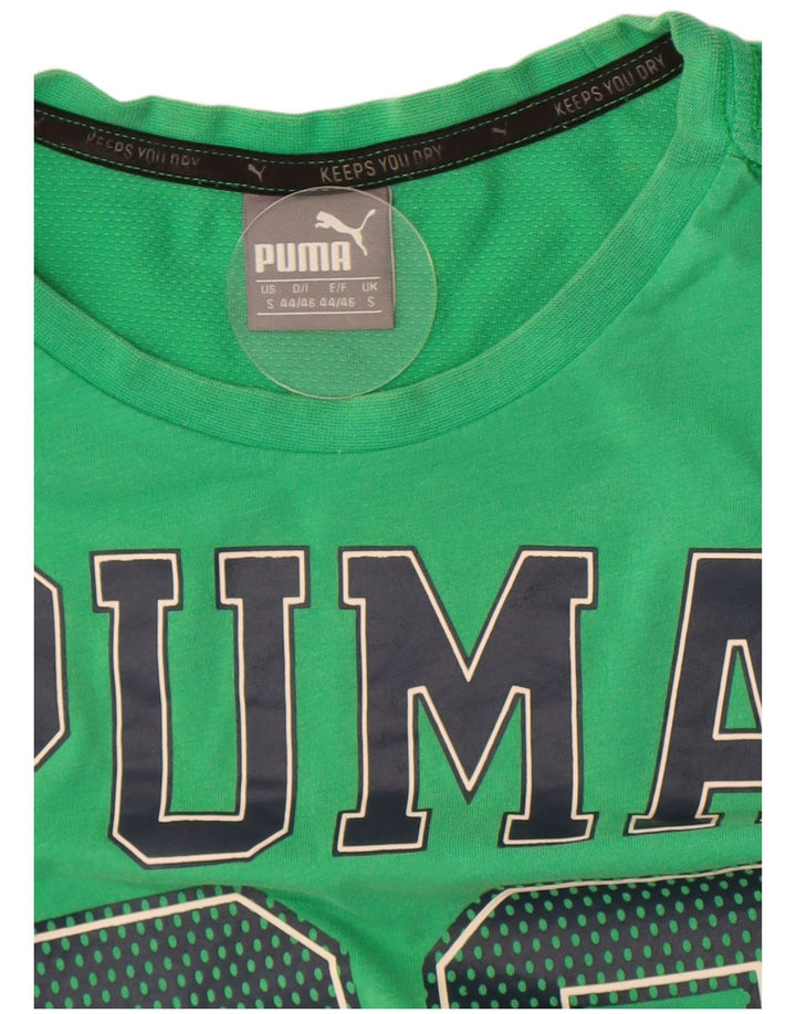 Puma muška majica s grafičkim motivima, mala zelena