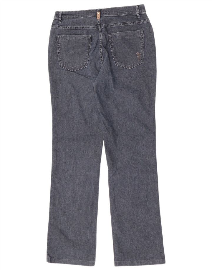 Trussardi ženske ravne traperice W30 L30 sive