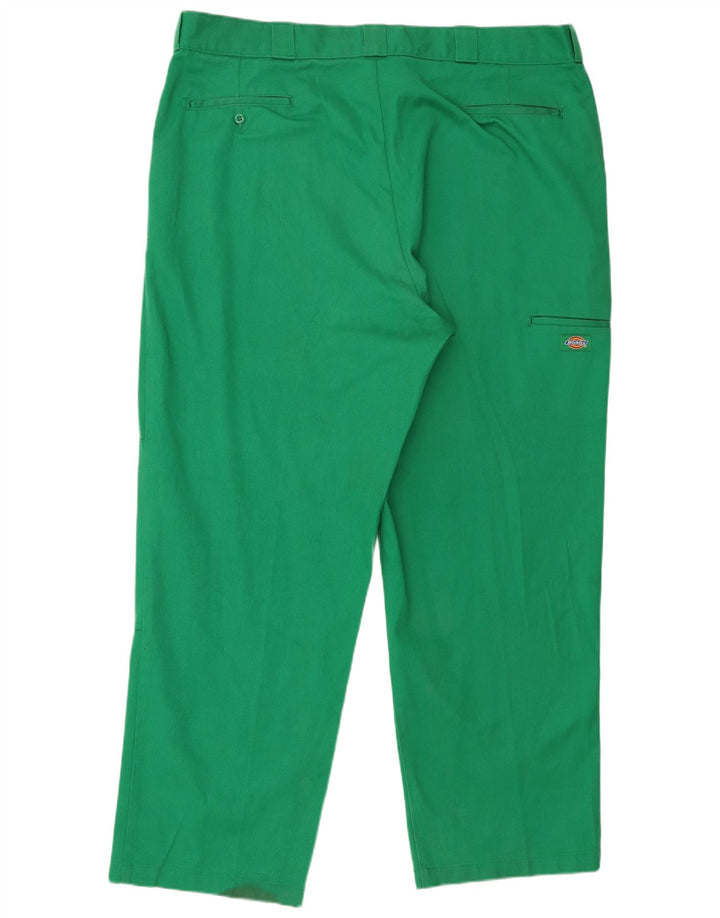 Dickies muške ravne kargo hlače W44 L32 zeleni poliester