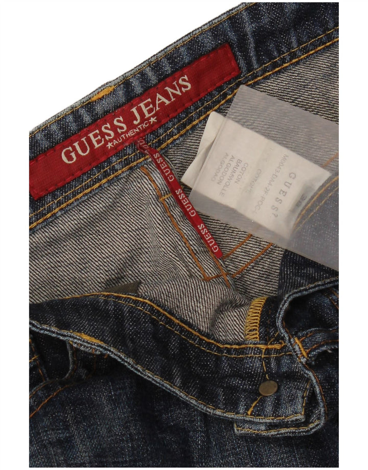 Guess muške ravne traperice W38 L34 plavi pamuk
