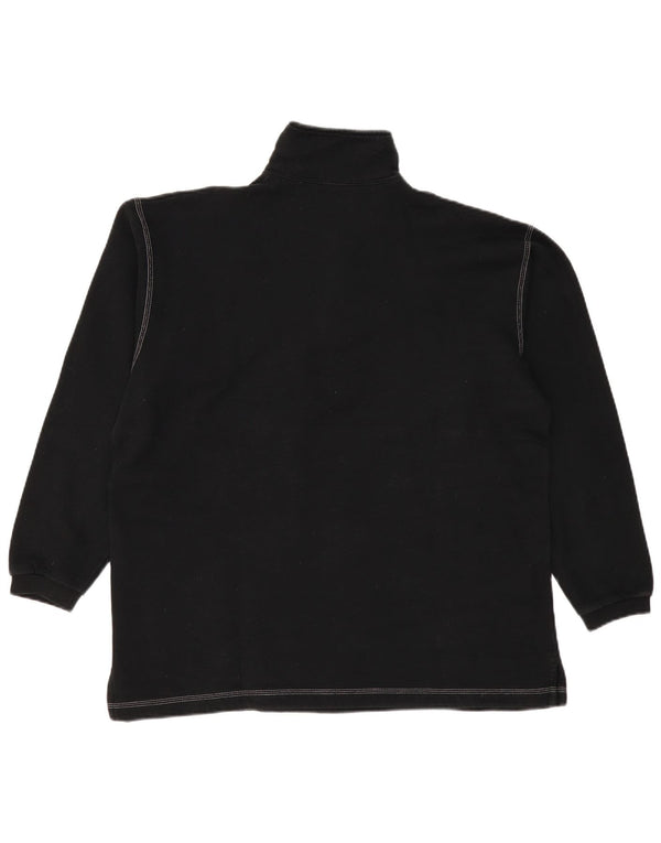 CHAMPION Muška majica s izrezom i velikim crnim pamukom