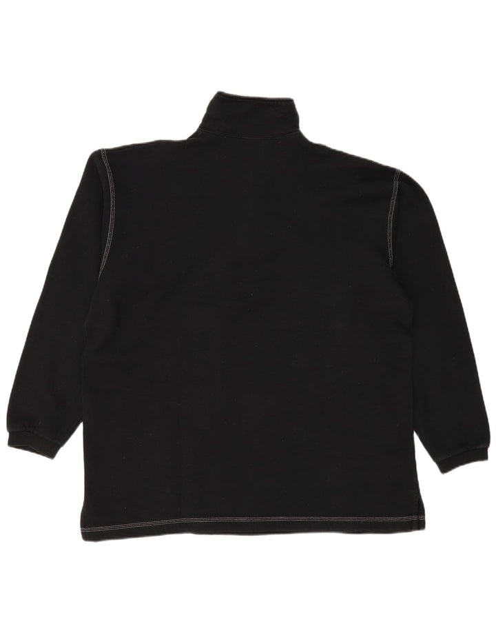 CHAMPION Muška majica s izrezom i velikim crnim pamukom