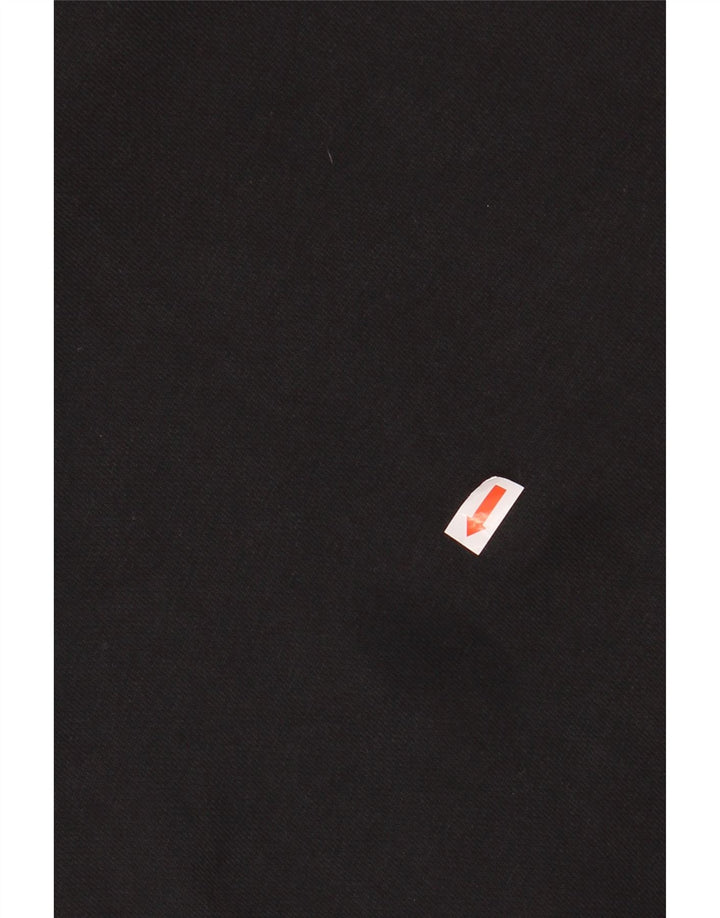 ADIDAS ženska prekomjerna majica s kapuljačom UK 6 XS, crni pamuk