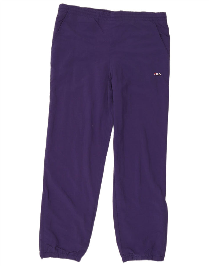 Fila Muška trenirka Hlače Joggers IT 46 Mali ljubičasti poliamid