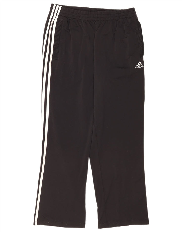 Adidas muške trenirke srednje crne poliesterske hlače
