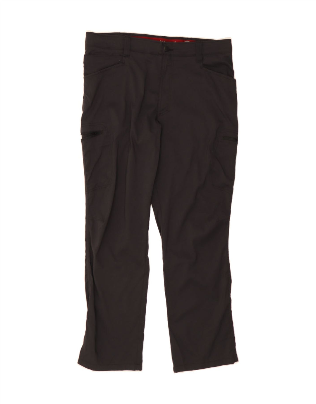 WRANGLER Womens Straight Cargo Trousers W36 L30 Black Nylon Vintage Wrangler and Second-Hand Wrangler from Messina Hembry 