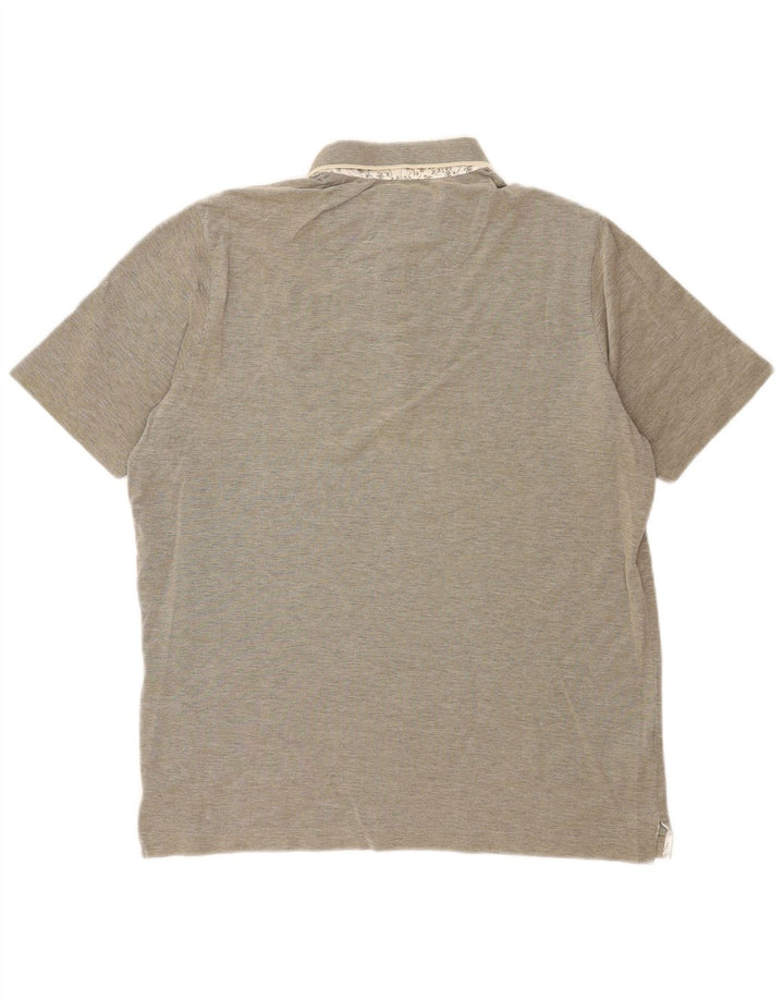 Tommy Bahama muška moderna polo majica srednje sive boje od pamuka
