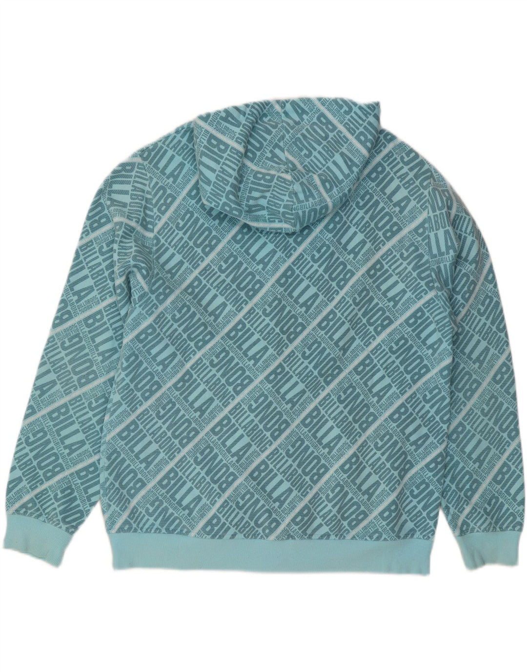 BILLABONG muški pulover s kapuljačom s patentnim zatvaračem XL, plavi pamuk