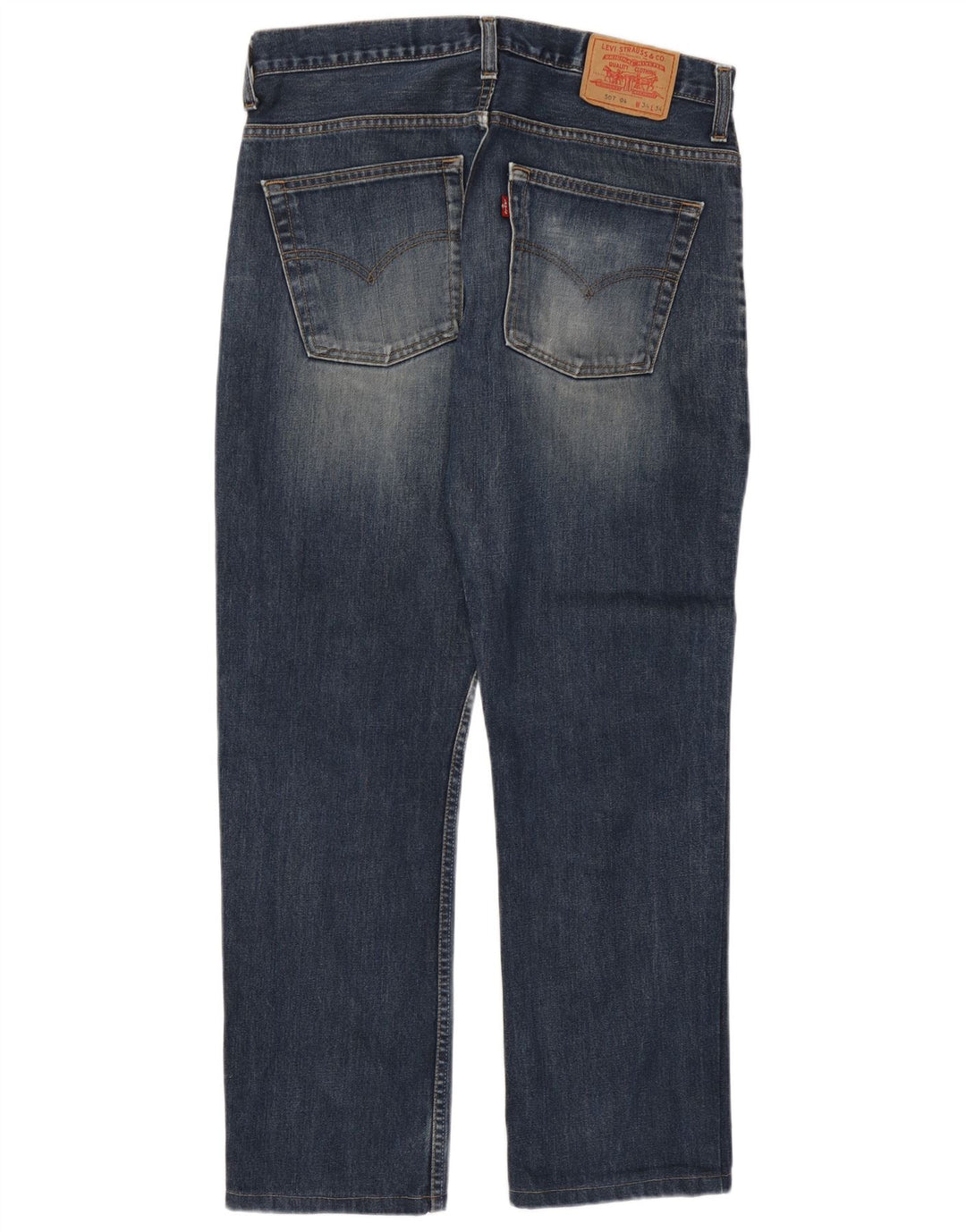 Levi's muške 507 Bootcut traperice W34 L29 Plave