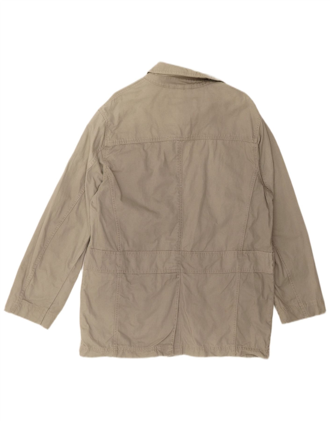 TIMBERLAND Mens Utility Jacket UK 40 Large Grey Cotton