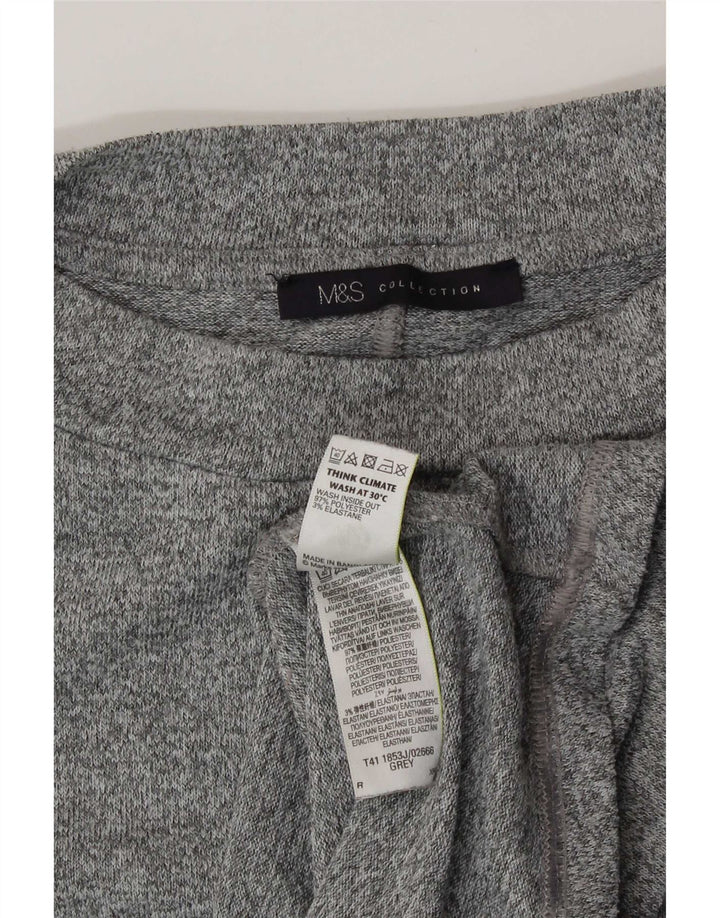 Marks & Spencer Top ženska bluza UK 20 2XL sivi flekasti poliester