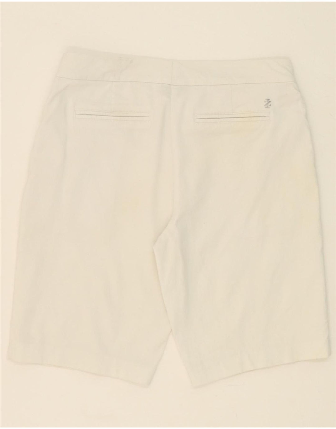 IZOD Womens Golf Bermuda Shorts US 6 Medium W32  White Vintage Izod and Second-Hand Izod from Messina Hembry 