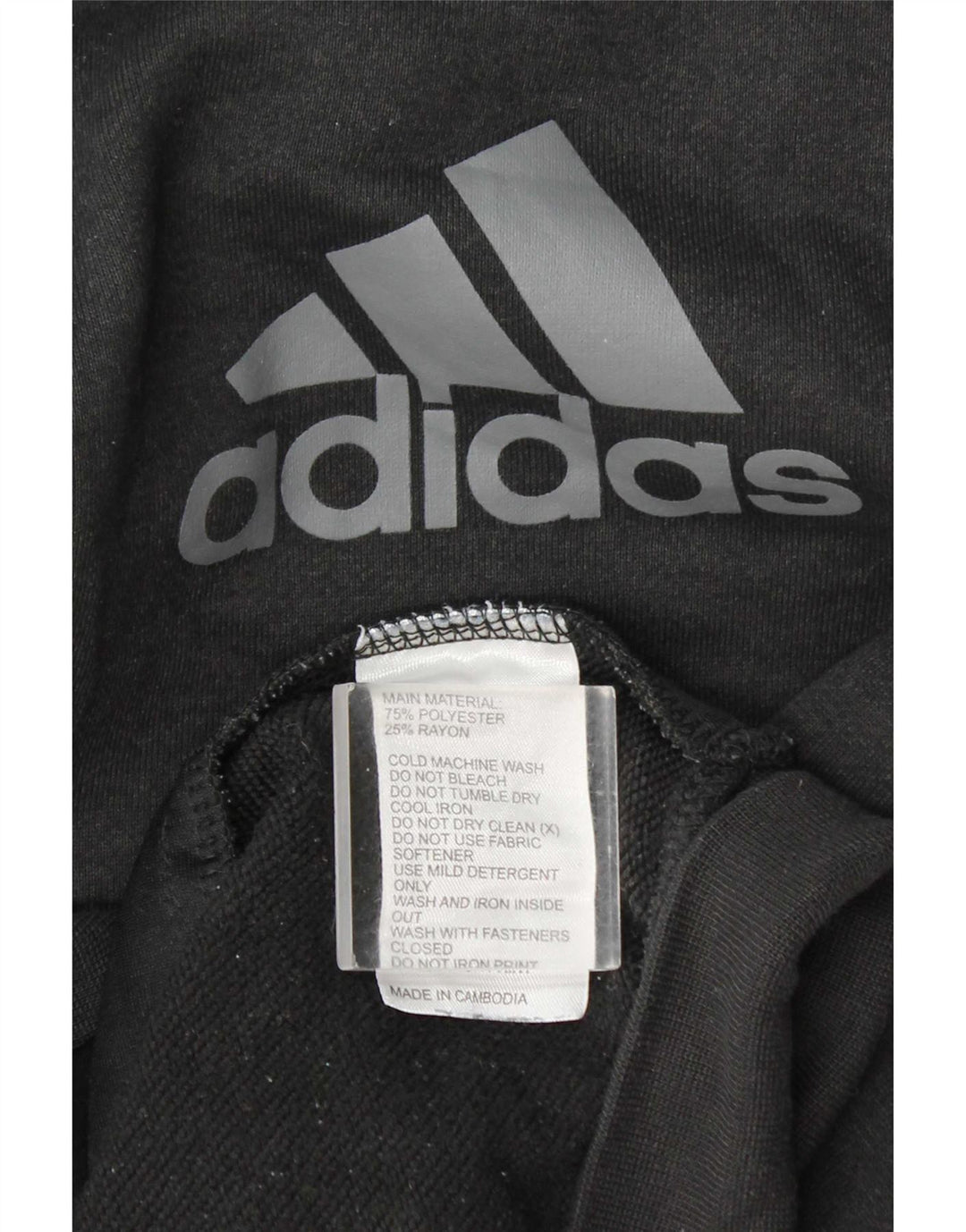 Adidas muški pulover s kapuljačom s patentnim zatvaračem XL sivi poliester
