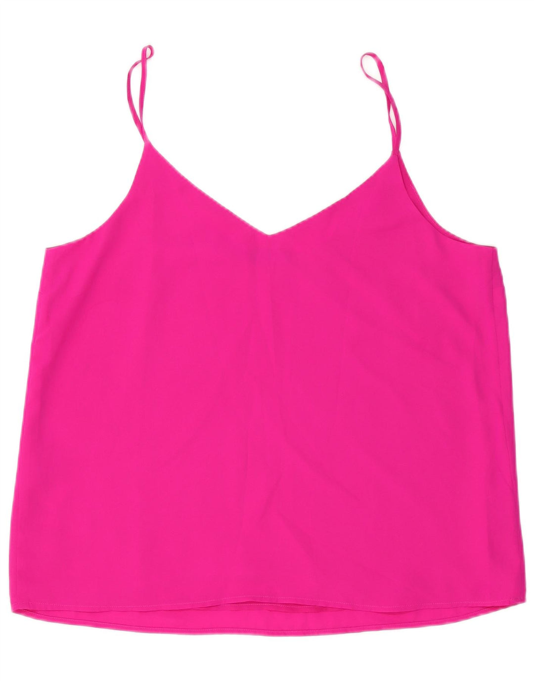 Oasis ženski kratki Cami Top UK 18 XL ružičasti poliester