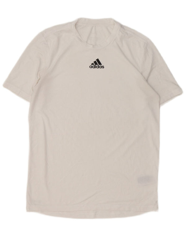 Adidas muška Aeroready majica kratkih rukava Mali bijeli poliester