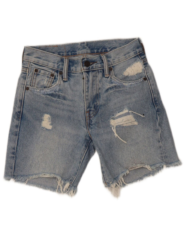 Levi's Boys 505 kratke traper hlače za 5-6 godina W23, plavi pamuk