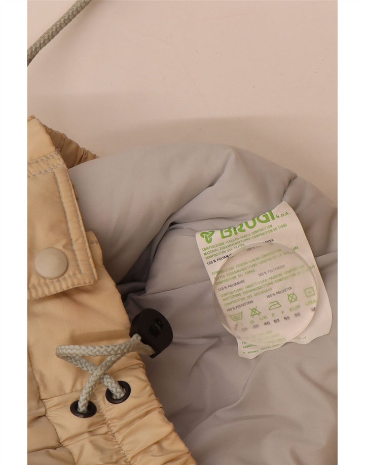 Brugi muška podstavljena jakna UK 40 Large Beige Colourblock Poliamid