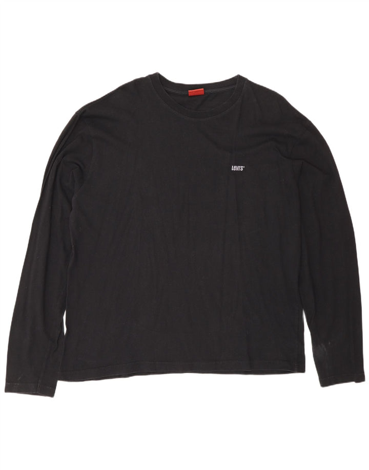 Levi's muška majica dugih rukava XL crni pamuk