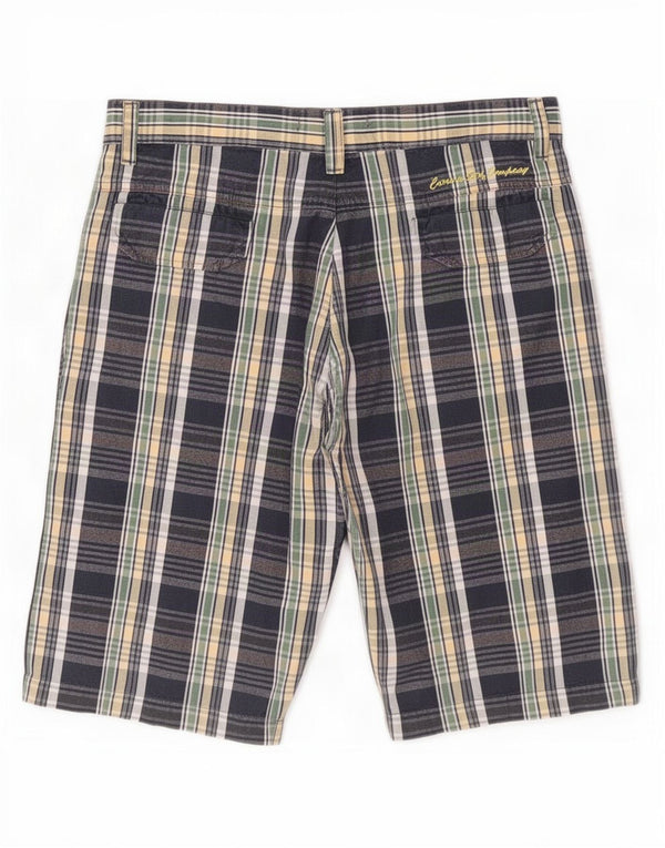 Carrera muške chino kratke hlače Large W36 šareni karirani pamuk