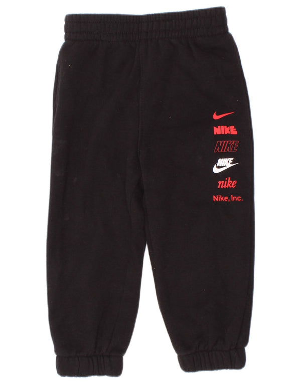 Nike Baby Boys Graphic Joggers Trenirke hlače 12-18 mjeseci crne