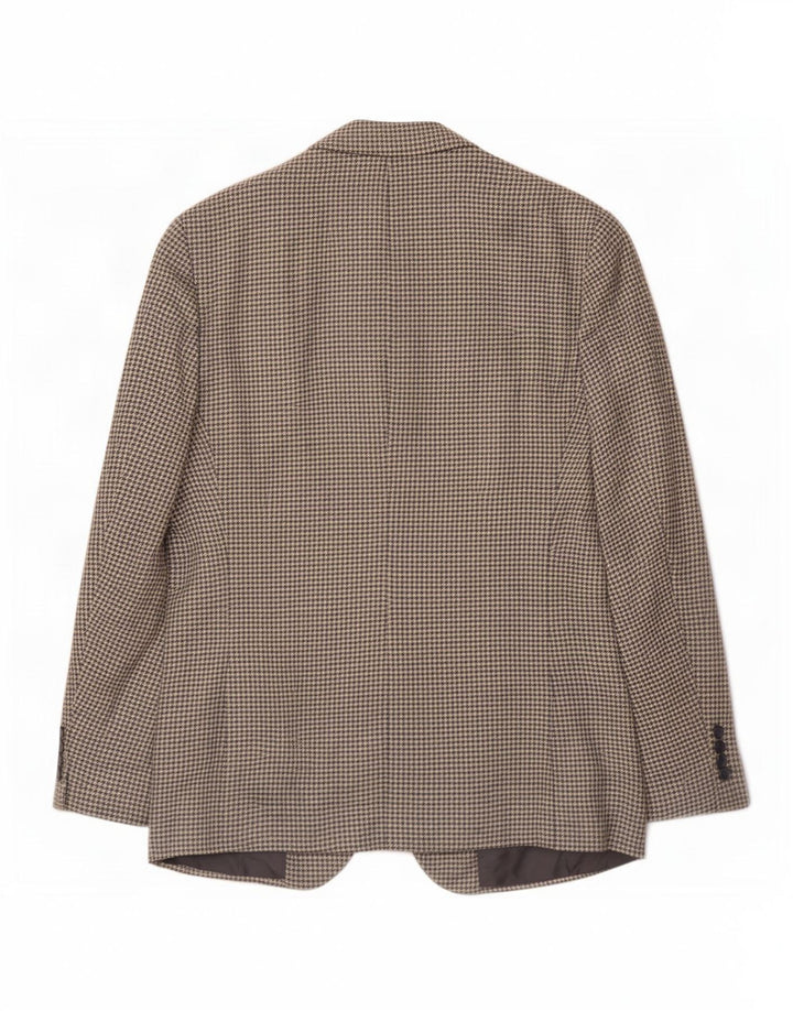 Polo Ralph Lauren muška jakna sa 3 gumba UK 40 Srednje plava houndstooth