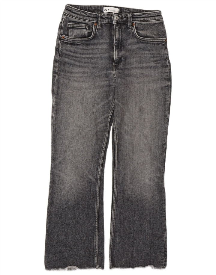 Ženske traperice Zara Bootcut EU 34 2XS W24 L26 sive