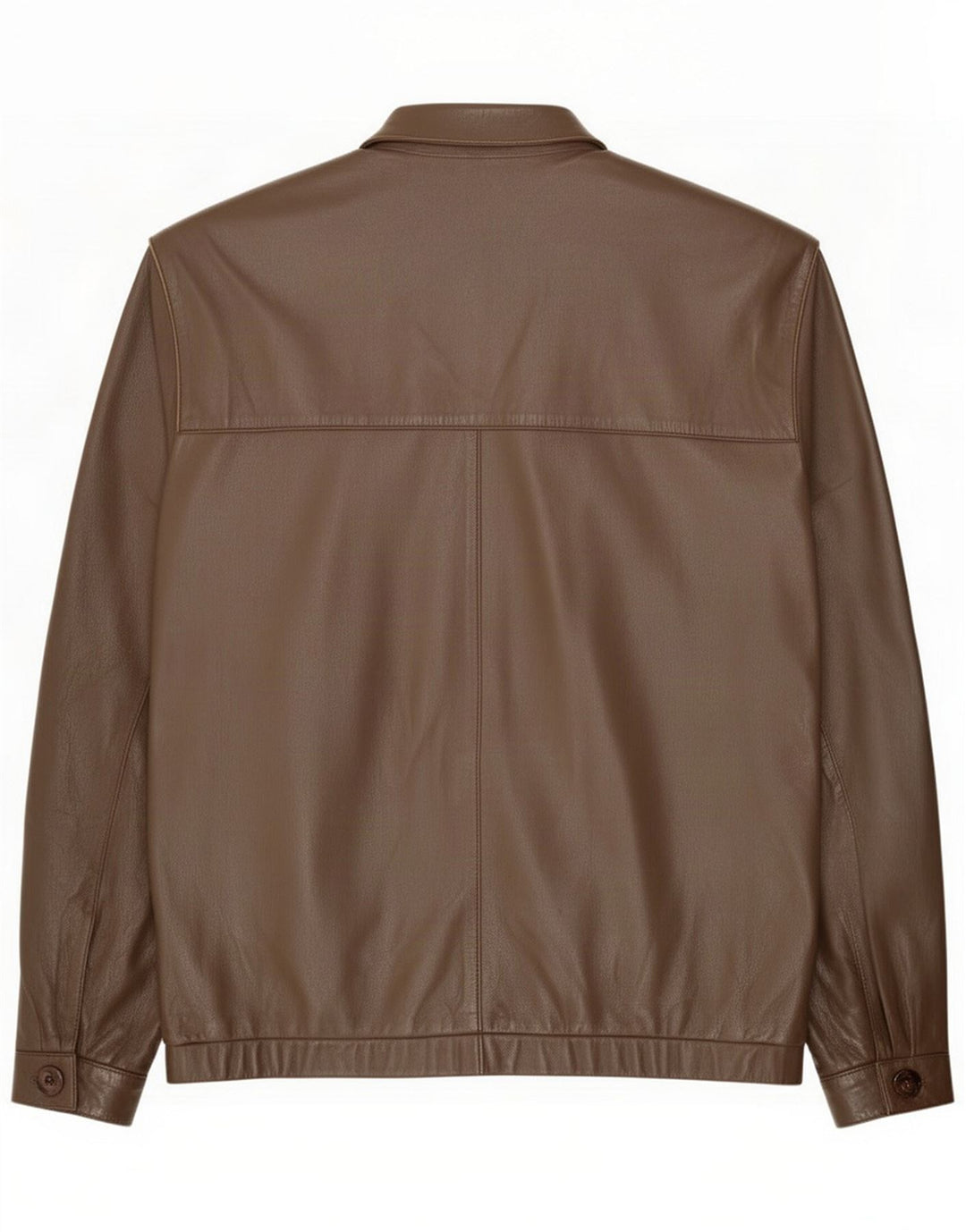 Vintage muška bomber kožna jakna IT 50 Large Brown