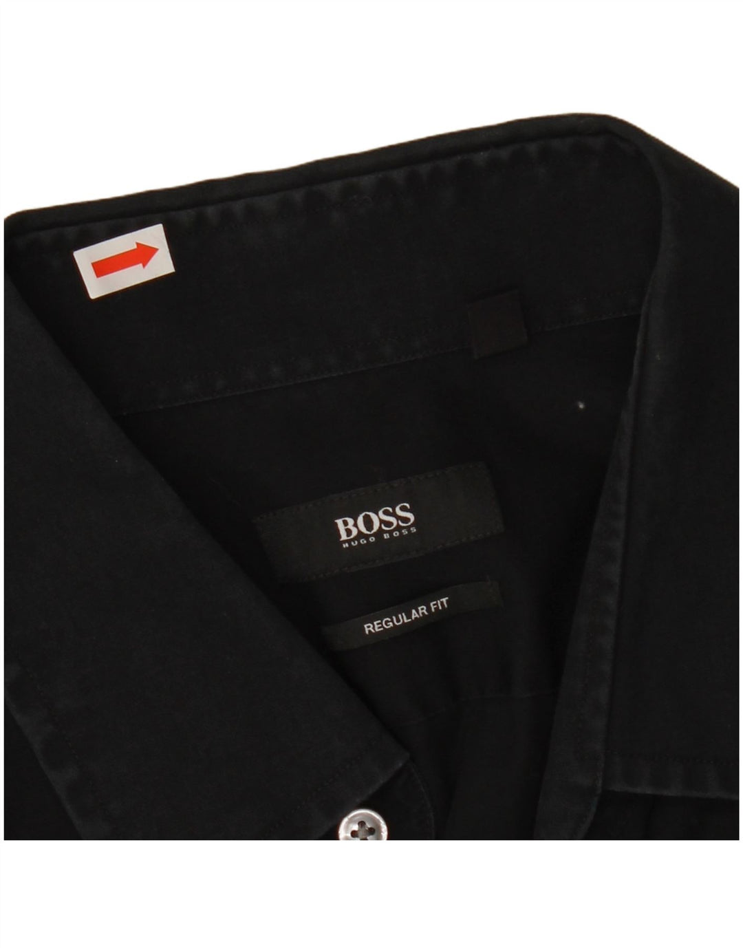 HUGO BOSS Muška košulja standardnog kroja Veličina 16 1/2 42 velika crna