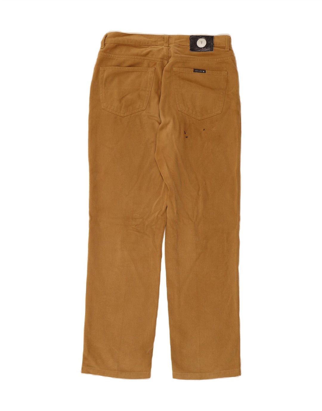 TRUSSARDI Womens Straight Jeans W32 L31 Brown Cotton Vintage Trussardi and Second-Hand Trussardi from Messina Hembry 