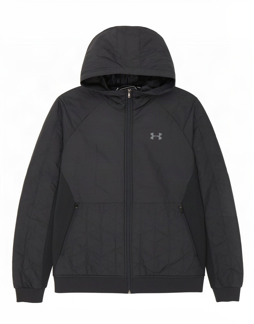 Under Armour muška prošivena jakna s kapuljačom UK 40 veliki tamnoplavi poliester