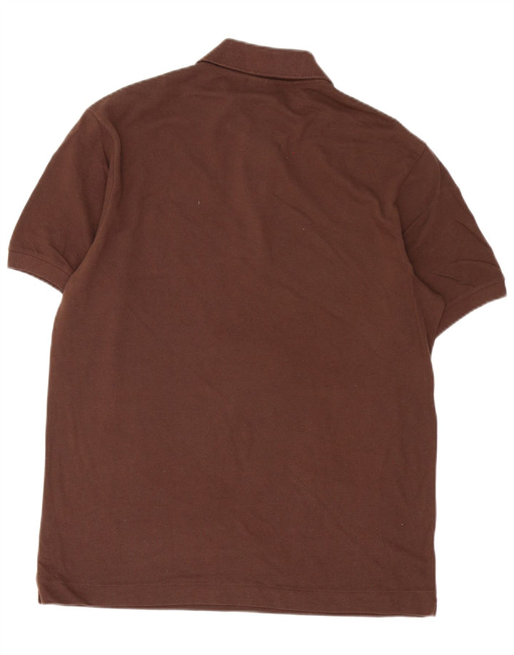 Lacoste muška polo majica veličine 4, srednje smeđi pamuk